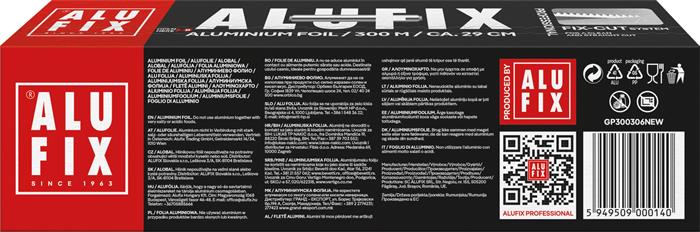 Alufólia, 29 cmx300 m, ALUFIX