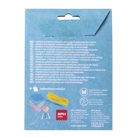 Bábukészítő készlet, APLI Kids "Craft Kit", tündér