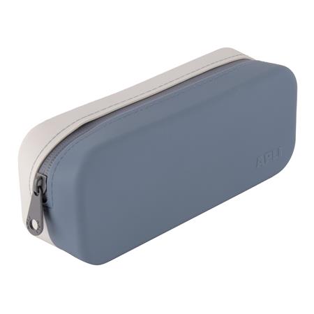 Tolltartó, display, cipzáras, szilikon, kétszínű, APLI "Up North", vegyes színek