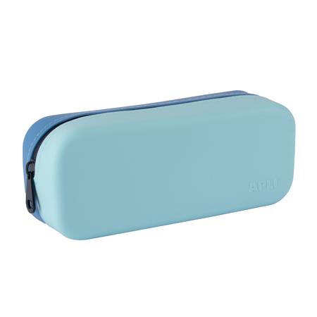 Tolltartó, display, cipzáras, szilikon, kétszínű, APLI "Vibrant", vegyes színek