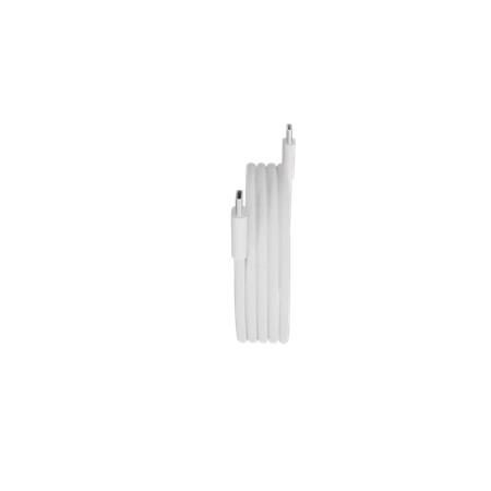 Töltőkábel, USB-C - USB-C, mágneses, 100W, 1 m, AVAX "CB610W Magnety", fehér