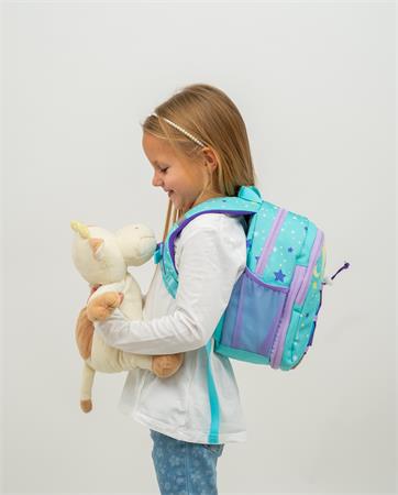 Hátizsák, cipzáras, BELMIL "Mini Kiddy Cute Unicorn", unikornis
