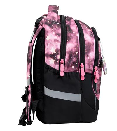 Iskolatáska, cipzáras, BELMIL "Leisure Plus Pink Girl", pink lány