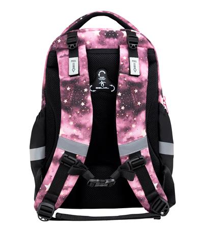 Iskolatáska, cipzáras, BELMIL "Leisure Plus Pink Girl", pink lány
