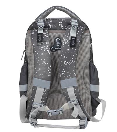 Iskolatáska, cipzáras, BELMIL "Leisure Plus Starlight Butterfly", csillagfény pillangó