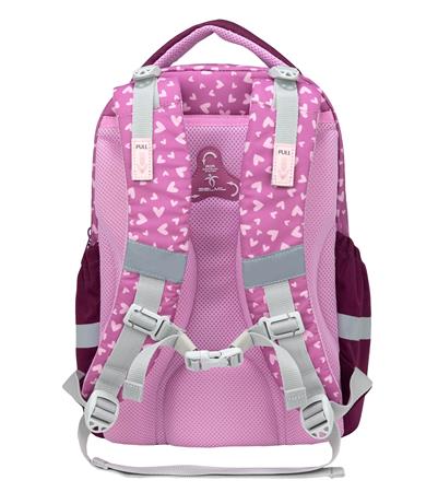 Iskolatáska, cipzáras, BELMIL "Leisure Plus Puppy Love", kutyusok