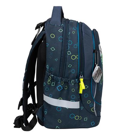 Iskolatáska, cipzáras, BELMIL "Leisure Plus Play Master", kontroller