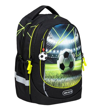 Iskolatáska, cipzáras, BELMIL "Leisure Plus Champion`s Kick", focilabda