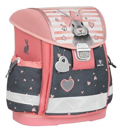 Iskolatáska, fémcsat, BELMIL "Classy Little Bunnies", nyuszi