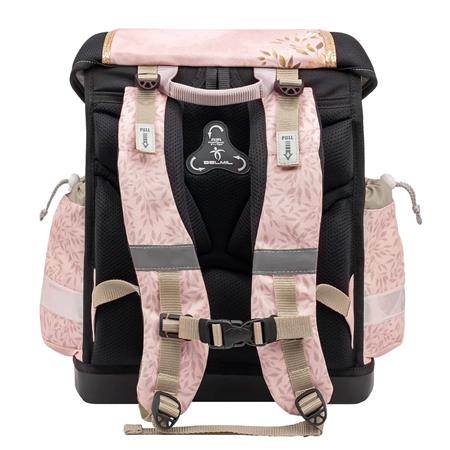 Iskolatáska, fémcsat, BELMIL "Classy Horse Chestnut", lovacska