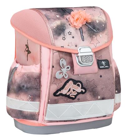 Iskolatáska, fémcsat, BELMIL "Classy Rose Ballet", balett