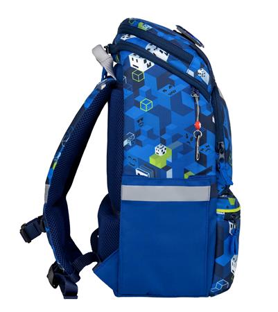 Iskolatáska, cipzáras, BELMIL "Zippy Gamer Squad", gamer