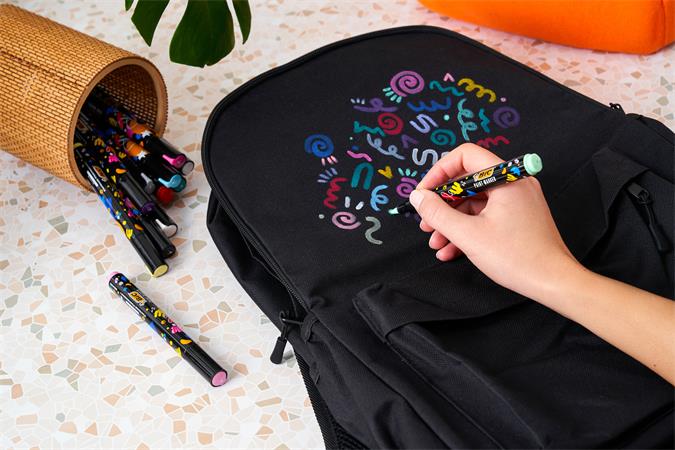 Dekormarker készlet, 1,5 - 2,3 mm, BIC, 12 különböző élénk szín