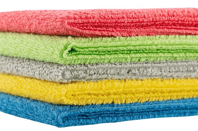 Törlőkendő, univerzális, 10 db, 32x32 cm, BONUS "MicroCLEAN", sárga