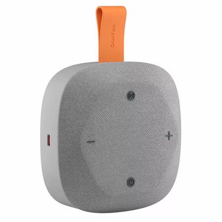 Hangszóró, hordozható, Bluetooth 5.3, CANYON "Hexagon 10", szürke-narancs