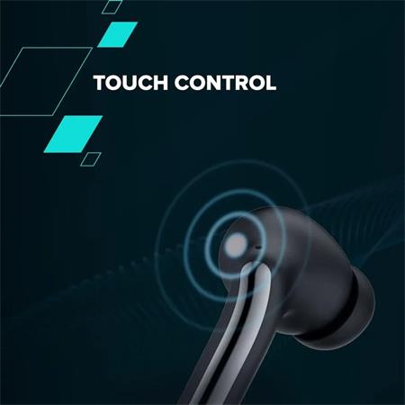 Fülhallgató, TWS vezeték nélküli, Bluetooth 5.4, CANYON "OnGo 9", fekete