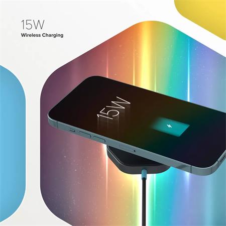 Vezeték nélküli töltő, CANYON "Hexagon 10", sötét szürke
