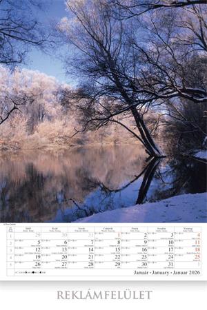 Naptár, fali, CSG "Magyarország"