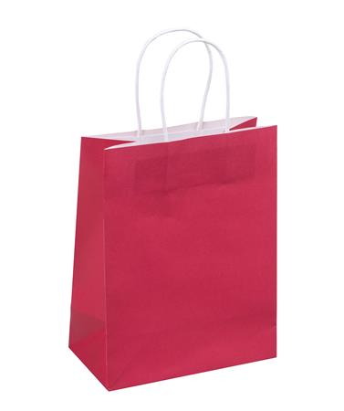 Ajándéktáska, sodrottfüles, 18x23x10 cm, DONAU "Home", vegyes színek