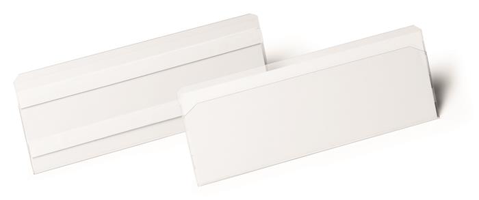 Logisztikai zseb, 210x74 mm, fekvő, DURABLE "HARD COVER", öntapadó csíkkal, átlátszó