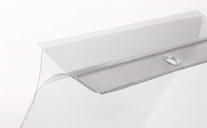Információs tasak, akasztható, A4, DURABLE, áttetsző