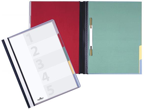 Rendszerező mappa, A4, 5 részes, DURABLE "DIVISOFLEX®"