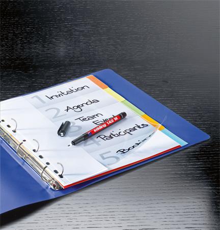 Alkoholos marker, OHP, 1 mm, EDDING "142 M", fekete