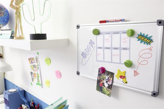 Tábla- és flipchart marker, 1-3 mm, kúpos, EDDING "250", fekete