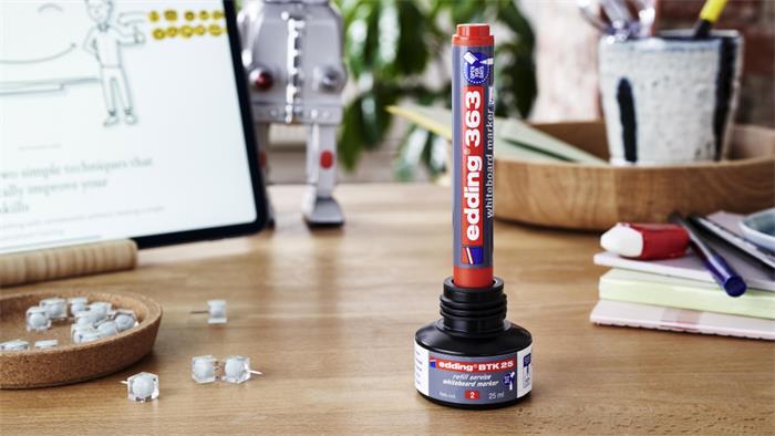 Utántöltő tábla- és flipchart markerhez, EDDING "BTK 25", kék