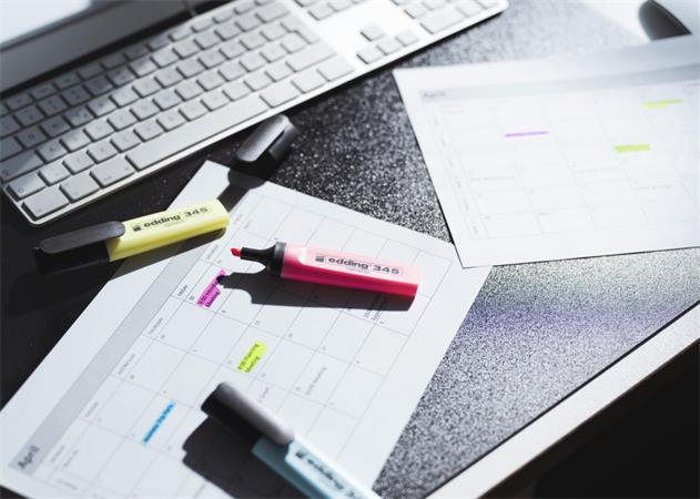 Szövegkiemelő készlet, 2-5 mm, EDDING "345", 4 külnböző szín