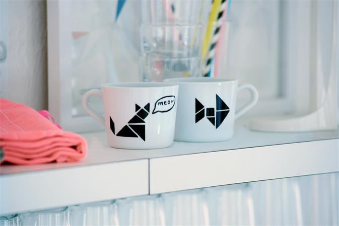 Ecsetirón készlet, porcelánra, EDDING "4200 Cool color", 6 különböző szín