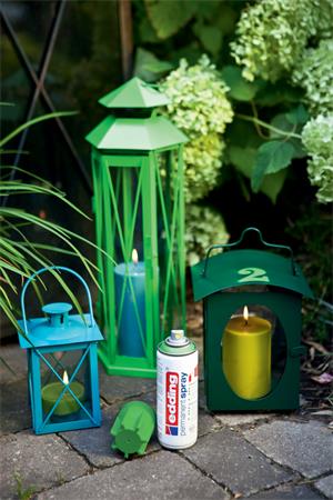 Akrilfesték spray, 200 ml, EDDING "5200", matt kék