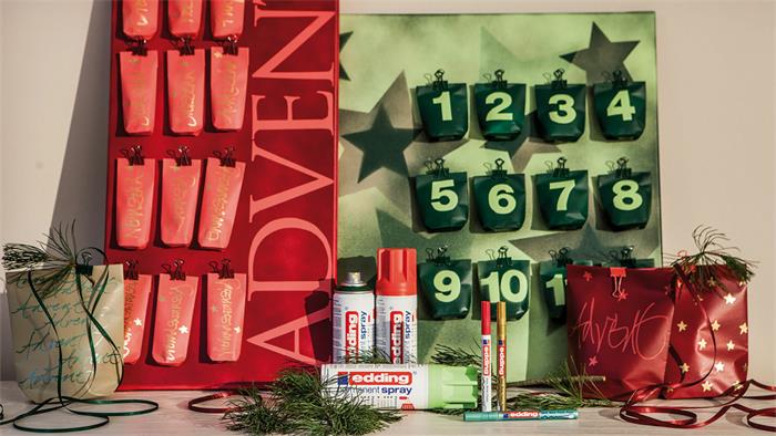 Akrilfesték spray, 200 ml, EDDING "5200", matt piros