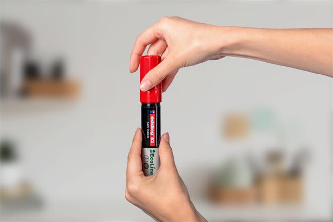 Lakkmarker, 4-15 mm, EDDING "52", fekete