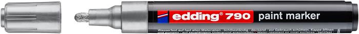 Lakkmarker, 2-3 mm, EDDING "790", ezüst