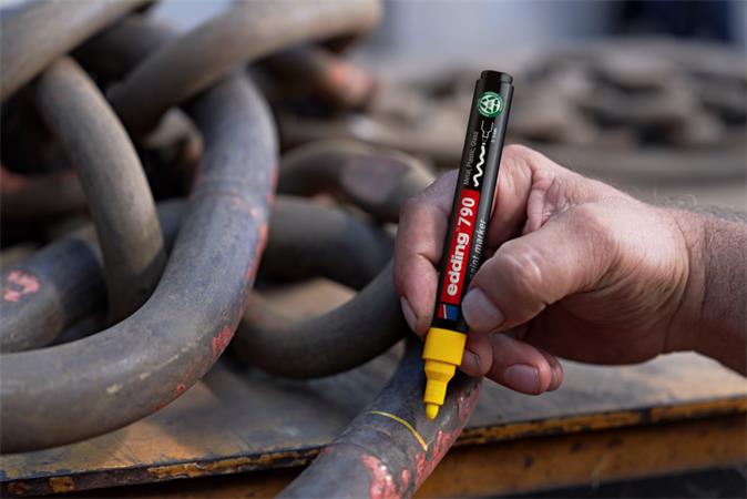 Lakkmarker, 2-3 mm, PCR, EDDING "790", világoskék