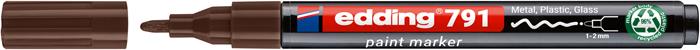 Lakkmarker, 1-2 mm, PCR, EDDING "791", barna