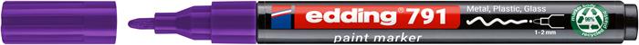 Lakkmarker, 1-2 mm, PCR, EDDING "791", lila
