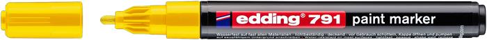 Lakkmarker, 1-2 mm, PCR, EDDING "791", sárga