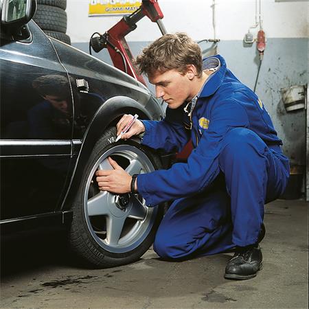 Gumijelölő marker, 2-4 mm, kúpos, EDDING "8050", fehér