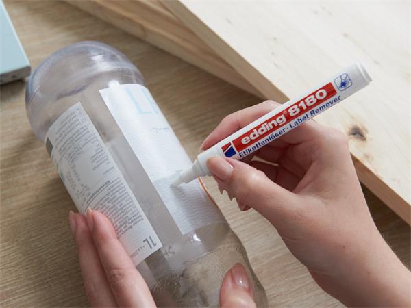 Etikett eltávolító marker, 4 mm, vágott, EDDING "8180"