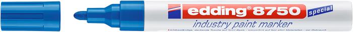 Lakkmarker, 2-4 mm, EDDING, "8750", kék