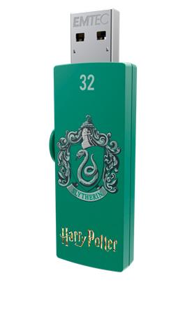 Pendrive, 32GB, USB 2.0, EMTEC "Harry Potter Slytherin"
