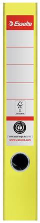 Iratrendező, 50 mm, A4, környezetbarát, élvédő sínnel, ESSELTE "No.1", sárga