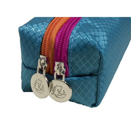 Tolltartó, cipzáras, EXACOMPTA "Tricolor", vegyes színek