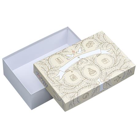 Ajándékdoboz, 24x36x12 cm, EXACOMPTA, esküvő