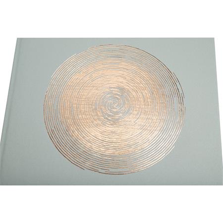 Vendégkönyv, 27x22 cm, 50 lap, EXACOMPTA "Ellipse", zöld