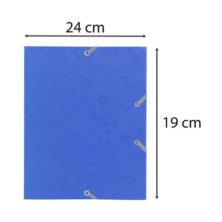 Gumis mappa, prespán, A5, EXACOMPTA, vegyes színek