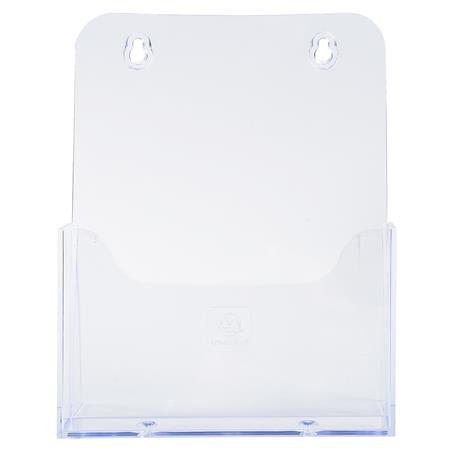 Katalógustartó, asztali, A5, álló, 1 rekeszes, EXACOMPTA "Office", áttetsző