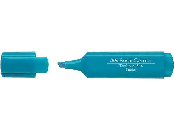 Szövegkiemelő, 1-5 mm, FABER-CASTELL "1546 Pastel", türkiz